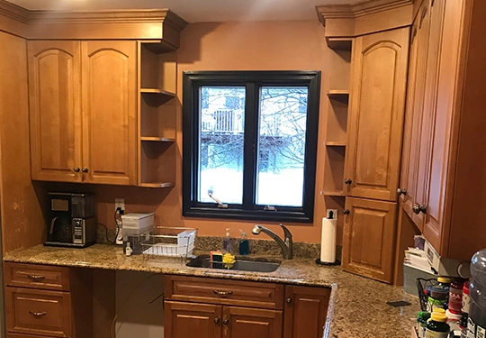 Wood Cabinet Refinishing Services​