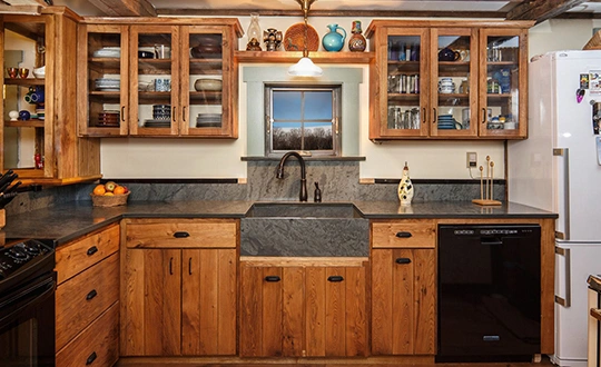 Worn Kitchen Cabinets Repairing