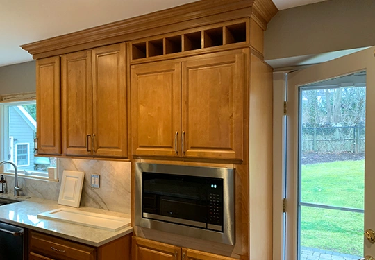 Wood Cabinet Refinishing Services​