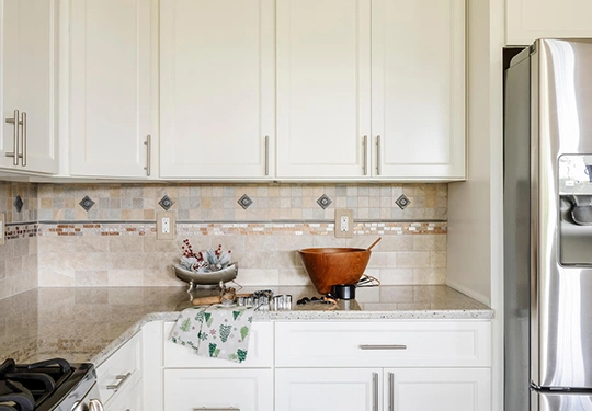 White Cabinet Refacing Services​